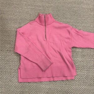 Zara Pink Turtleneck Sweater